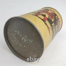 Rare Vintage Antique Clarnico Mint Humbugs Old English Tin Can Advertising Sign