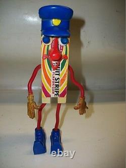 Rare Vintage Beechnut Fruit Stripe Gum Bendy Police Toy Figure