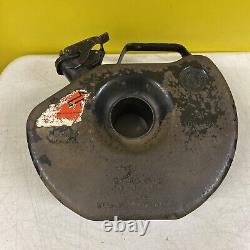 Rare Vintage Bmw Petrol Fuel Jerry Can Fits Classic Bellino Spare Wheel