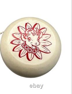 Rare Vintage Borden Bordens Milk Elsie The Cow Advertising Yoyo