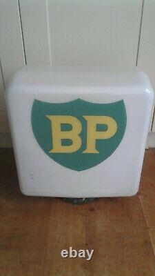 Rare Vintage Bp Fuel Glass (not Enamel) Petrol Pump Globe(blend) Original