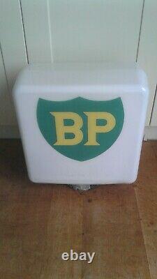 Rare Vintage Bp Fuel Glass (not Enamel) Petrol Pump Globe(blend) Original