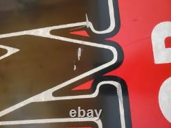 Rare Vintage Cam 2 Motor Oil Metal Display Advertising Store Garage Sign