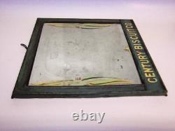 Rare Vintage Century Biscuit Co Advertising Mirror Sign