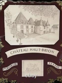 Rare Vintage Chateau Haut-Brion Pub Mirror
