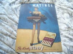 Rare Vintage Cigarette Advertising Board