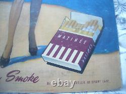Rare Vintage Cigarette Advertising Board