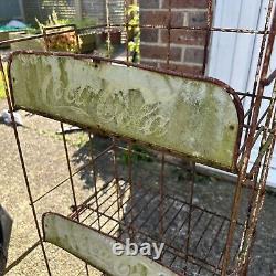 Rare Vintage Coca Cola Bottle Rack