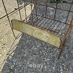 Rare Vintage Coca Cola Bottle Rack