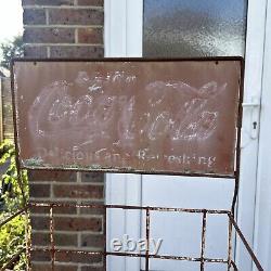 Rare Vintage Coca Cola Bottle Rack