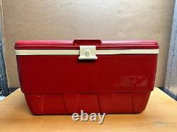 Rare Vintage Coca-Cola Cooler Box Made by Igloo in Houston Texas USA