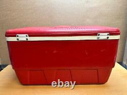 Rare Vintage Coca-Cola Cooler Box Made by Igloo in Houston Texas USA
