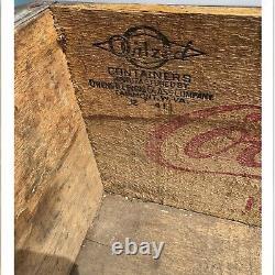 Rare Vintage Coca Cola Crate 1941 Coke Crate Advertising Collectible Man Cave
