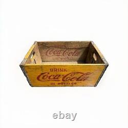 Rare Vintage Coca Cola Crate 1941 Coke Crate Advertising Collectible Man Cave
