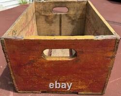 Rare Vintage Coca Cola Crate 1941 Coke Crate Advertising Collectible Man Cave