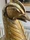 Rare Vintage Courage advertising golden cockerel superb worn paint patina