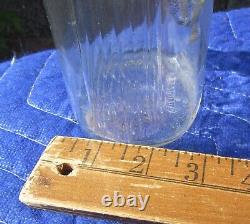 Rare Vintage Duraglas Goldsmith PICKLE MAN Jar Chicago Country Store Advertising