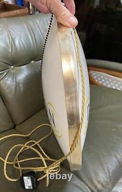 Rare Vintage Dynatron Electronics Hi Fi 1960s Double Sided Illuminated Shop Sign