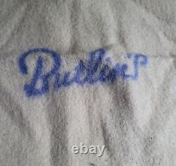 Rare Vintage Early's Of Witney Early Warm Wool Blanket With Butlin's branding