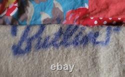 Rare Vintage Early's Of Witney Early Warm Wool Blanket With Butlin's branding