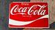 Rare Vintage Enjoy Coca-Cola Coke Porcelain Advertisement Sign