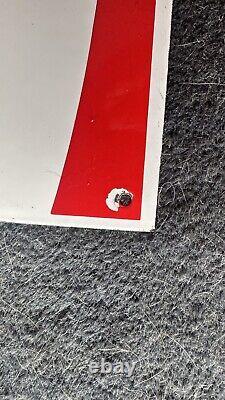 Rare Vintage Enjoy Coca-Cola Coke Porcelain Advertisement Sign
