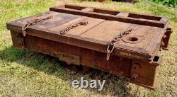 Rare Vintage Factory Rail Cart Miniature, Superdry Advertising Shop Display Prop