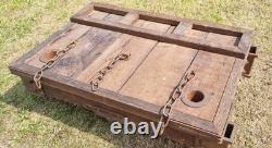 Rare Vintage Factory Rail Cart Miniature, Superdry Advertising Shop Display Prop