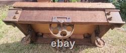 Rare Vintage Factory Rail Cart Miniature, Superdry Advertising Shop Display Prop