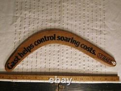 Rare Vintage Gast Mfg. Benton Harbor, MI Advertising Boomerang Soaring Costs