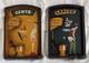Rare Vintage Gents & Ladies Wooden Toilet Signs With Protruding Reliefs