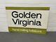 Rare Vintage Golden Virginia Hand Rolled Tobacco Aluminium Advertising Sign
