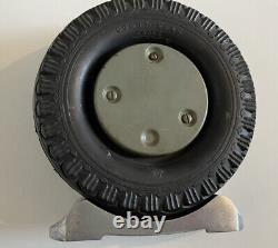 Rare Vintage Goodyear Tyre And Barometer Working 6in Diam. 60's