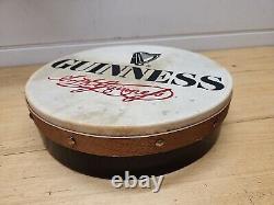 Rare Vintage Guinness Beer Advertising Bodhran Waltons Celtic Irish Drum