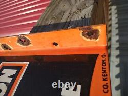 Rare Vintage Harley Davidson Motorcycle Old Dealer Porcelain Metal Sign