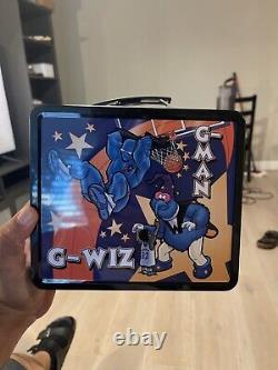 Rare Vintage Hebrew National Washington Wizards Advertising Tin Lunchbox