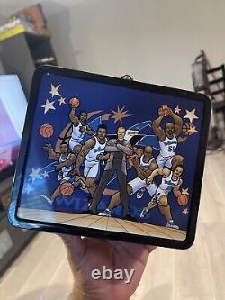 Rare Vintage Hebrew National Washington Wizards Advertising Tin Lunchbox