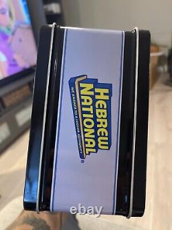 Rare Vintage Hebrew National Washington Wizards Advertising Tin Lunchbox