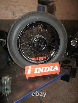 Rare Vintage India Tyres Garage Display' Counter top double sided. 1960's