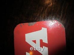 Rare Vintage India Tyres Garage Display' Counter top double sided. 1960's