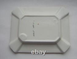 Rare Vintage Jamie Stuart Scotch Whisky Blue on White Willow Pattern Ashtray