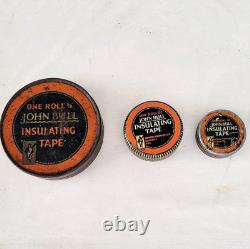 Rare Vintage John Bull Tins