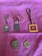 Rare Vintage LOT ADVERTISING N. 5 in TOTAL including two in silver marked 800