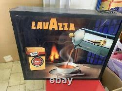 Rare Vintage Lavazza Caffe Espresso cofee light sign working