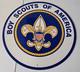 Rare Vintage METAL BOY SCOUTS OF AMERICA 18 Inch Round Aluminum Advertising SIGN