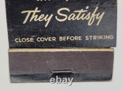 Rare Vintage Matchbook Advertising Chesterfield & Stork Club NYC Unstruck