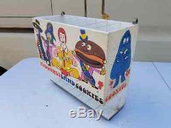 Rare Vintage McDonald`s McDonaldland Cookies Holder Display Early 1970s