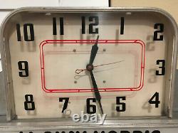 Rare Vintage McQuay Norris Piston Rings Light-up Clock & Sign Lackner 1957