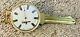 Rare Vintage Mosler Lock & Safe Company Florn Advertising Key Thermometer