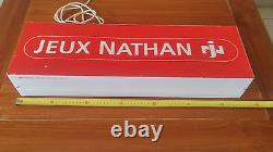 Rare Vintage Nathan Games Working Condition Neon Sign 70s/80s